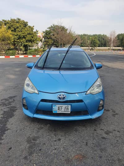 TOYOTA AQUA 2013 PUSH START