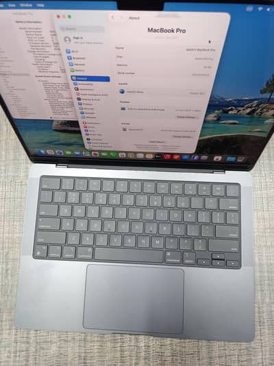 MACBOOK PRO M3 2023 14 INCH 18GB RAM 512GB SSD 2 CYCLE 100 HEALTH