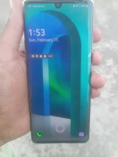 10\10 condition full edge screen on screen fingerprint