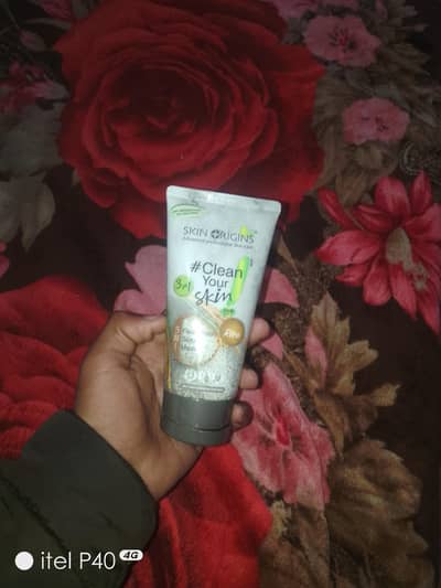 Face Wash scrub Mask 3 in 1