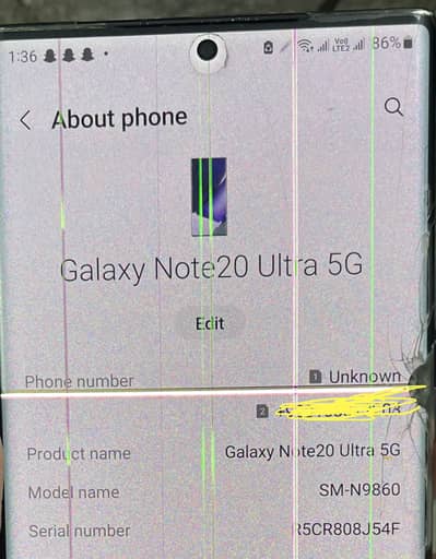 NOTE 20 ULTRA 5G 12/256GB 03183312203