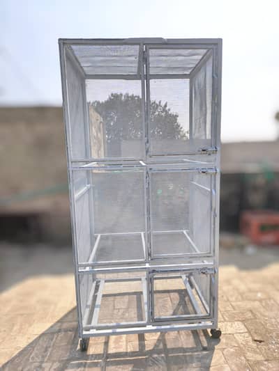 Large iron cage for hen and birds