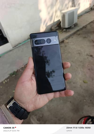 GOOGLE PIXEL 7PRO 5G  12/256 GB DUAL SIM APPROVED