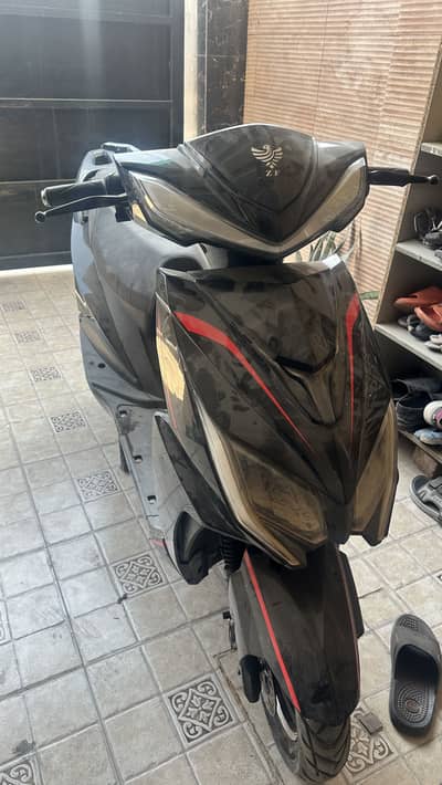 Flood damage scooty available