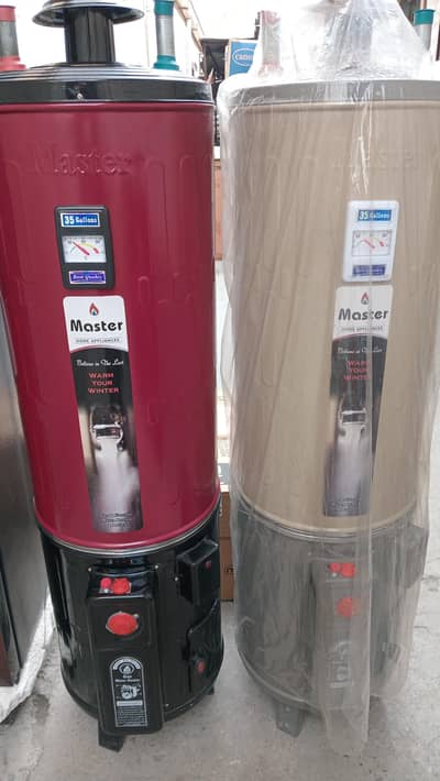 Electric + gas gezer