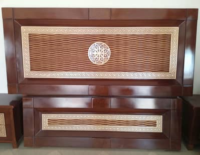 Bed , Dressing , Side Tables ,and mini table freeee