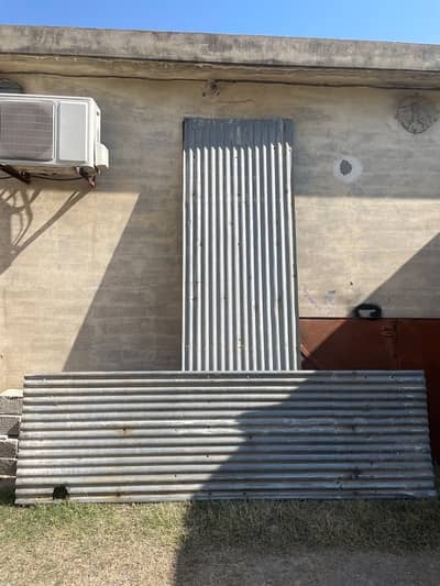 GI Sheets for Outdoor Shed (Size: 10x3 ft)