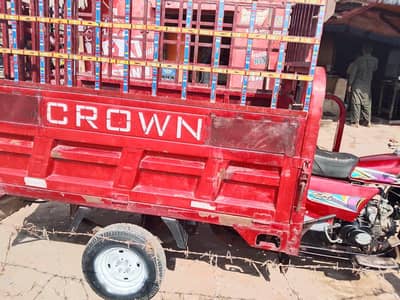 100 cc crown loader riksha for sale