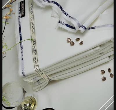 Men’s Unstitched Wash And Wear Plain Suit