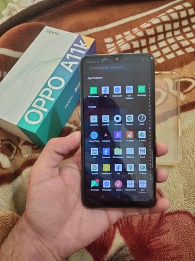 Oppo a11k with box