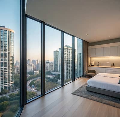 392 SQFT 1 BED APARTMENT FACING COURTYARD ON EASY INSTALLMENT PLAN AVAILABLE FOR SALE IN ICON MALL & TOWERS