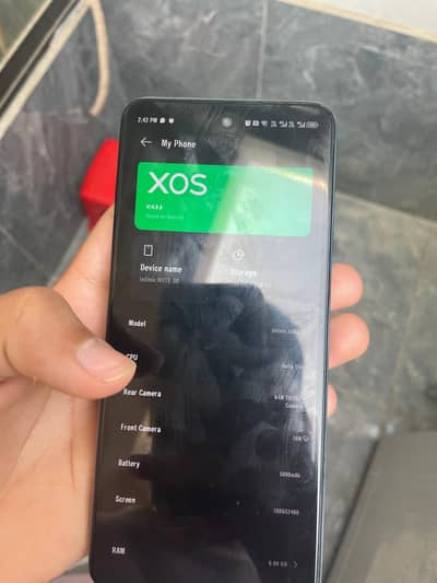 Infinix Note 30 With box and accessories