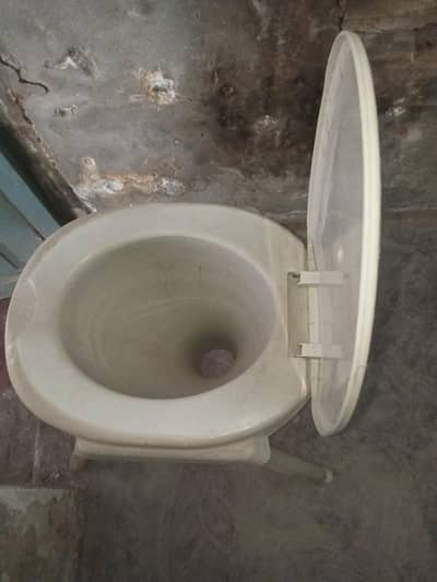 1 used plastic commode and 1 glucometer with pen