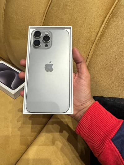 i phone 16 PRO MAX    Natural colour   With Box   LLA jV