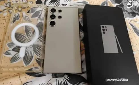 Samsung Galaxy S24 ultra complete box