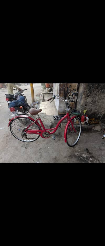 Red Bicycle Original Condition