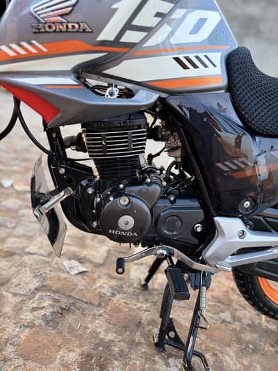 Honda 150, 2025 model.  Single handed used