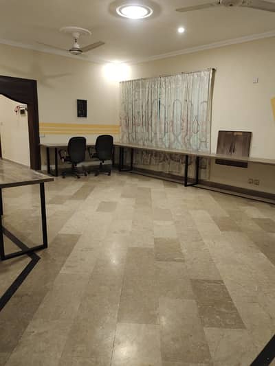 1 KANAL BRAND NEW UPPER PORTION AVAILABLE FOR RENT ONLY FOR SILENT OFFICE AT A BEAUTIFUL LOCATION PIA HOUSING SCHEME ALL FACILATIES AVAILABLE ORIGINAL PICTURES E. T. C