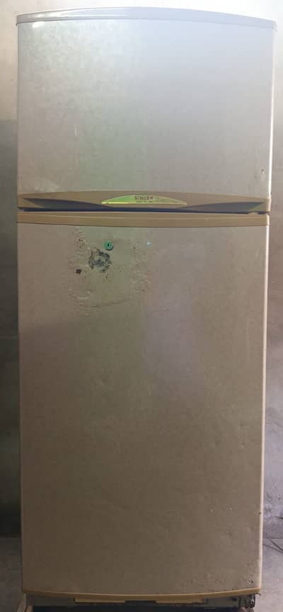 Singer Double Door imported Refrigerator (Good Working Condition)