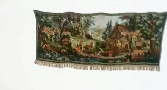 Tapestry wall hanging