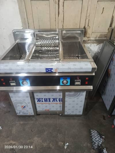 3 Tube Fryer , commercial fryer , Deep fryer