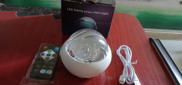 Norther Lights Bagic Ball with a remote control. Best for kids