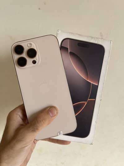 Iphone 16 pro max 256gb 10/9 with box factory unlock