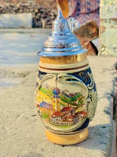 Antique tea pot rear tea pot