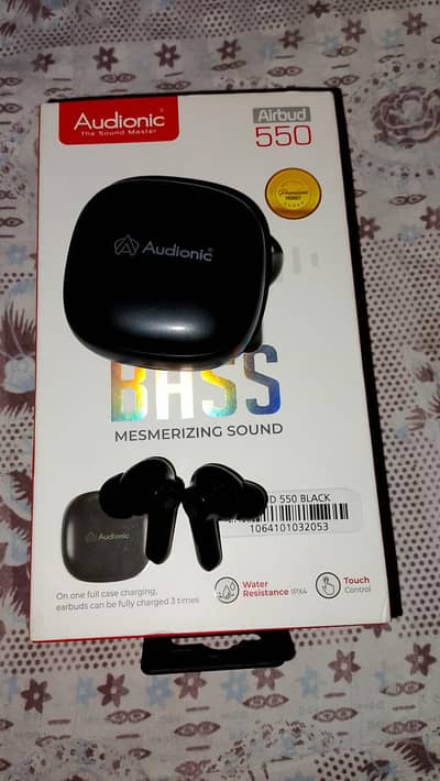 Audionic 550 Airbuds | Quad Mic With ANC
