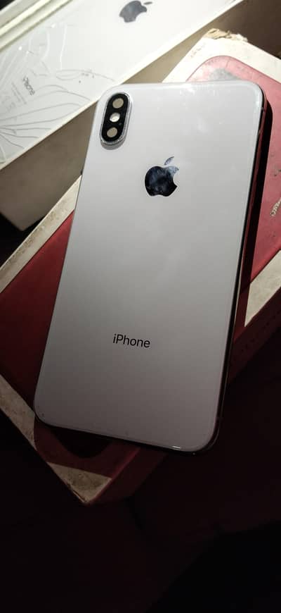 i phone x back side