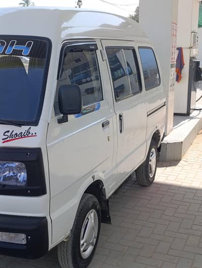 suzuki bolan highroof van 2007 white GL. Ac ,cng