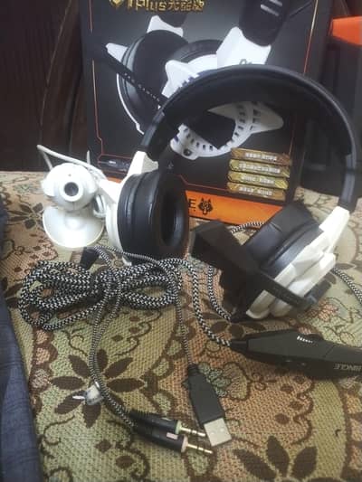 g1 plus gaming headphone with camera
