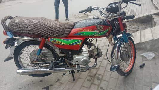 Honda CD 70 2018 model all is ok