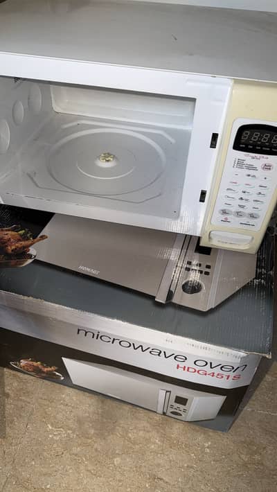 dlawlance microwave oven fells like an new oven