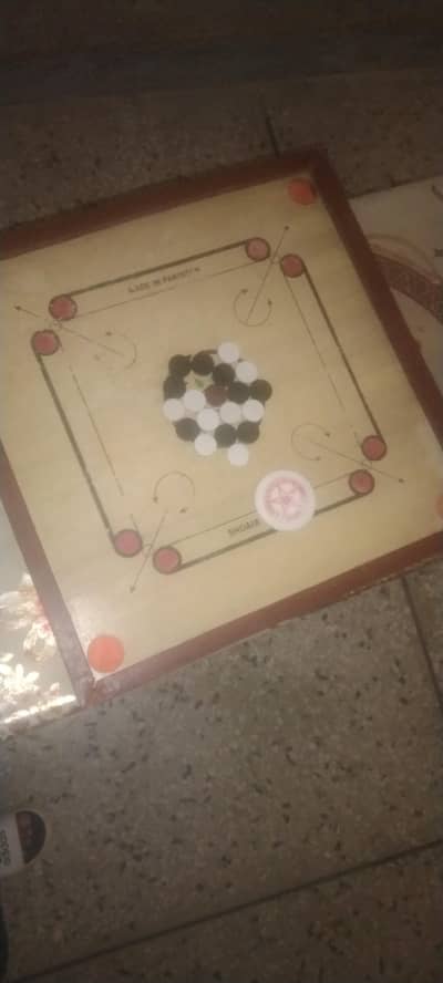 carrom board 1 month used
