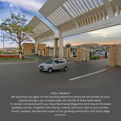 Brand New Apartment/Flat in Naya Nazimabad FL-07 (Corner / West Open / Park Facing)