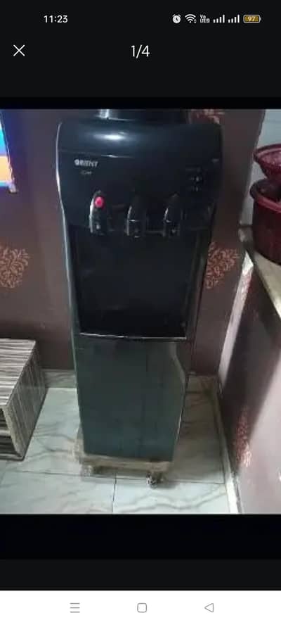 orient dispensar  with fridge