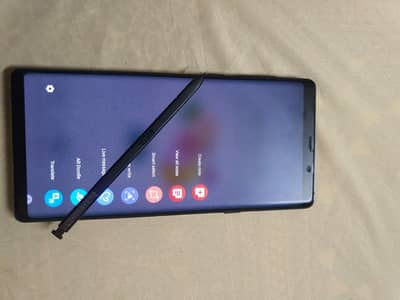 Samsung note 9  6/128  Dual sim
