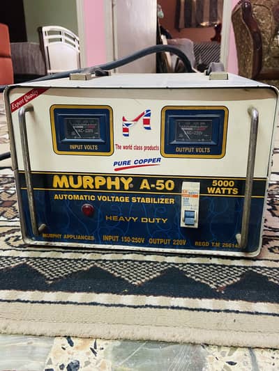 Stabilizer Murphy A50 5000 watt