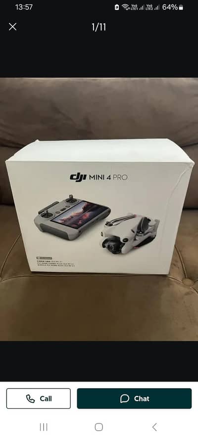 Dji mini 4 pro 45 Minutes brand new Combo Fresh Box open