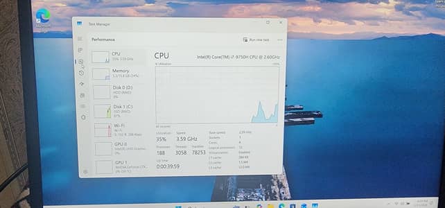 Dell G3 15 i7 9th gen