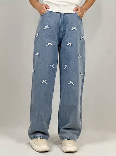 Blue ribbon jeans