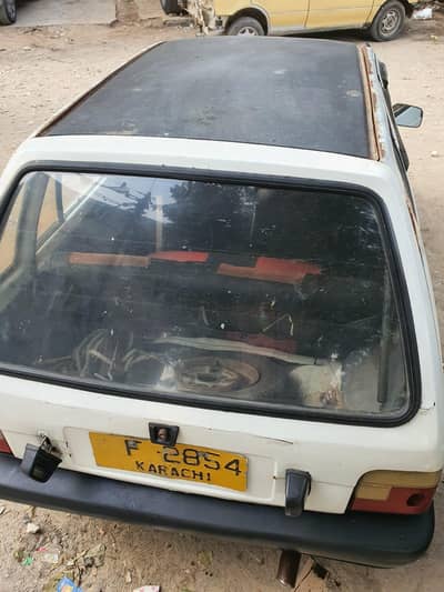 Suzuki mehran vxr 1989 one number plate miss old cplc now clear