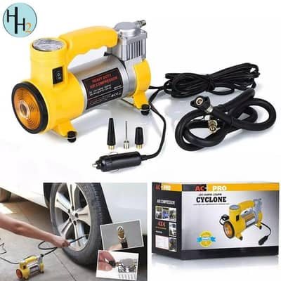 Cyclone Heavy Duty Air Compressor with Working Light