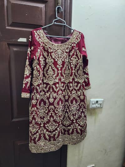 Bridal Lehnga only 2 hours used