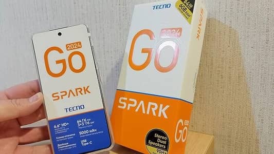 Tecno spark go 2024 2+2/64 GB just Box open Full warranty brand new