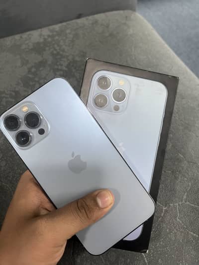 iphone 13 pro max jv 128gb 80% health water pack with box