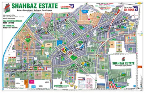 LDA Avenue One Main 150 Feet Road B Block 1. Kanal Plot