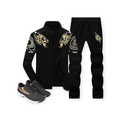 Track Suit with Shoes Combo for Men – Excellent Condition