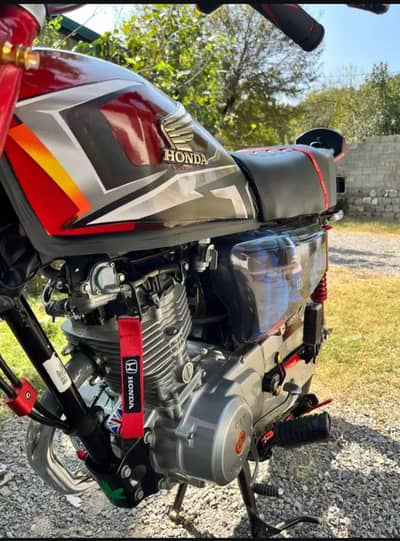 Honda CG 125 modified dubble Saman